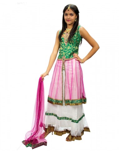 Tenue Indienne Fille Trisha -  2 coloris en ligne des produits 