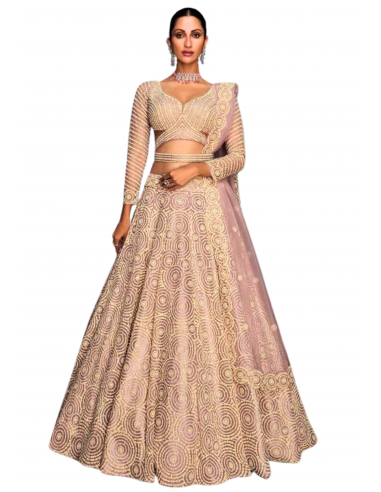 Lehenga tendance rose clair Adhira vous aussi creer 