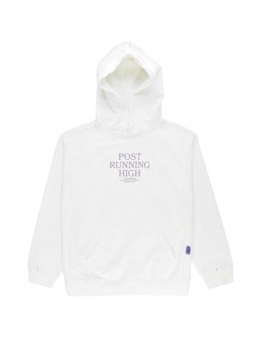 Hermanos Koumori - Post Running High Hoodie - white de pas cher