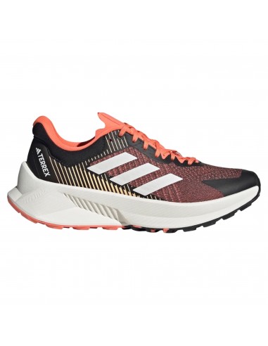 Adidas - Terrex Soulstride Flow Womens - Core Black / Crystal White / Impact Orange Dans la société mordern