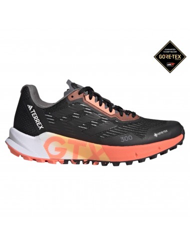 Adidas - Terrex Agravic Flow 2.0 Gore-Tex Womens - Core Black / Core Black / Impact Orange Véritable concentré