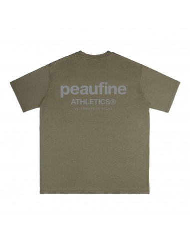 Peaufine Athletics - Wood T-shirt 3M - kaki - Teeshirt Running Hommes livraison gratuite