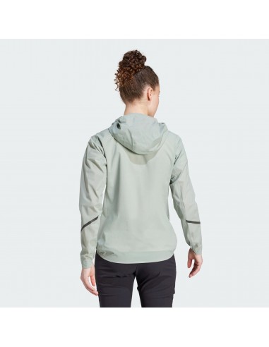 Adidas - Veste 2.5 couches Terrex Xperior Light RAIN.RDY - silver green - Veste running femmes à prix réduit toute l'année