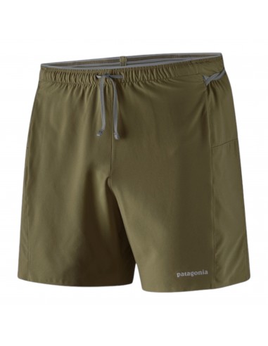 Patagonia - Strider Pro Shorts - 5" - pine needle green - Short running hommes la livraison gratuite