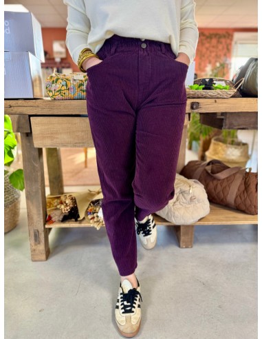 Clemence Pants - Plum français