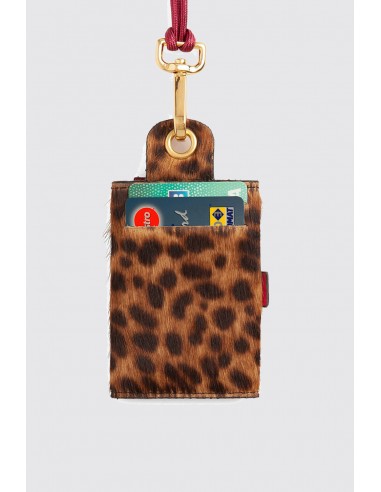 The Minis - 6 Key Holder in Leopard leather suggérées chez